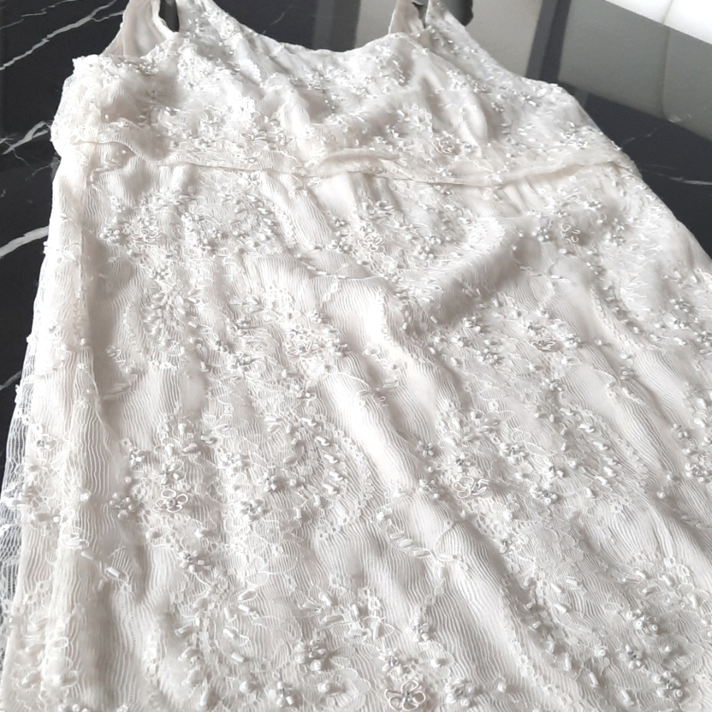 Alice + Olivia Beaded Lace Dress